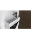 Lavabo suspendido rectangular con mueble de Falper | Terracerñamica