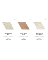 Spike bars son unos azulejos en pasta blanca de Wow | Terracerámica