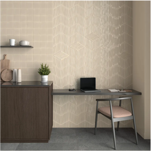 Spike bars son unos azulejos en pasta blanca de Wow | Terracerámica