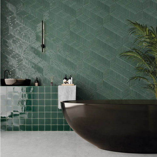 Spike bars son unos azulejos en pasta blanca de Wow | Terracerámica