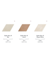 Spike bars son unos azulejos en pasta blanca de Wow | Terracerámica