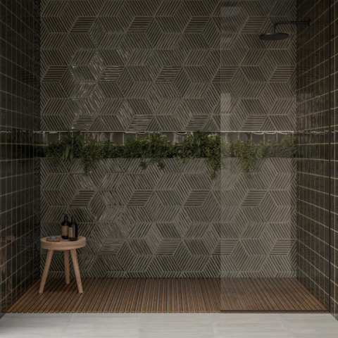 Spike bars son unos azulejos en pasta blanca de Wow | Terracerámica