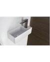 Lavabo rectangular suspendido en colores de Falper | Terracerámica