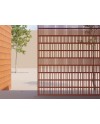 Celosía Empúries en terracota rojo y arena | Terracerámica