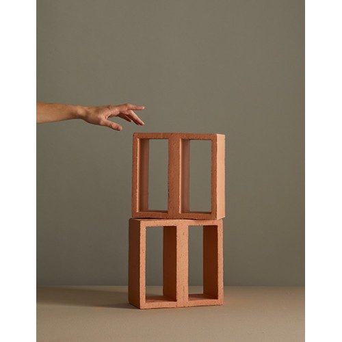 Celosía Tally en Terracota para Mutina | Terracerámica