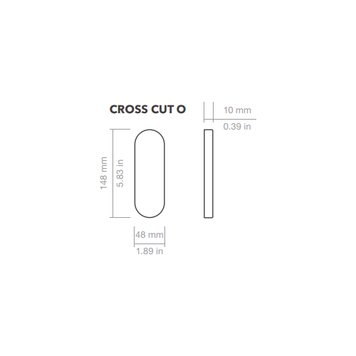 Cross Cut O es un porcelánico de la marca Wow | Terracerámica