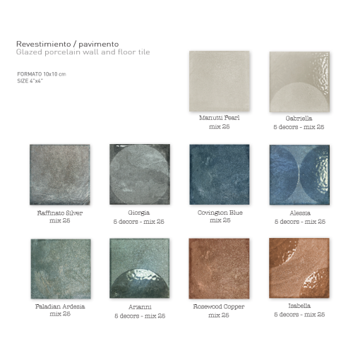 Amantina es un azulejo porcelánico de Nandatiles | Terracerámica