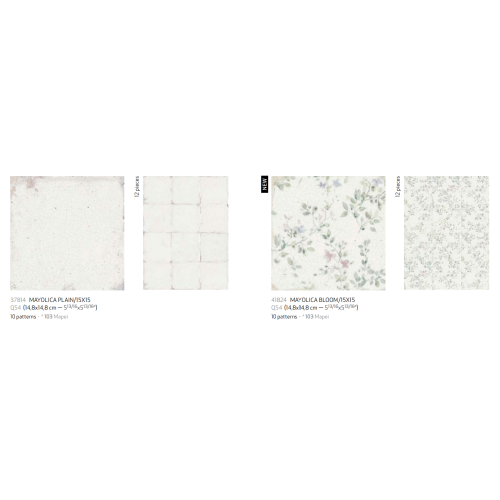 Mayolica es un azulejo porcelánico de la marca Harmony | Terracerámica