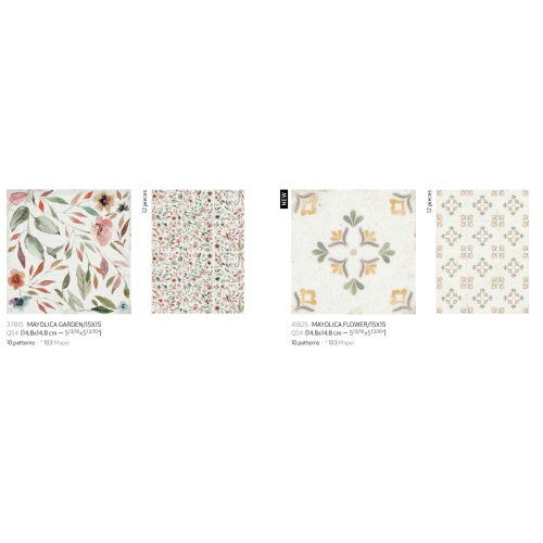 Mayolica es un azulejo porcelánico de la marca Harmony | Terracerámica