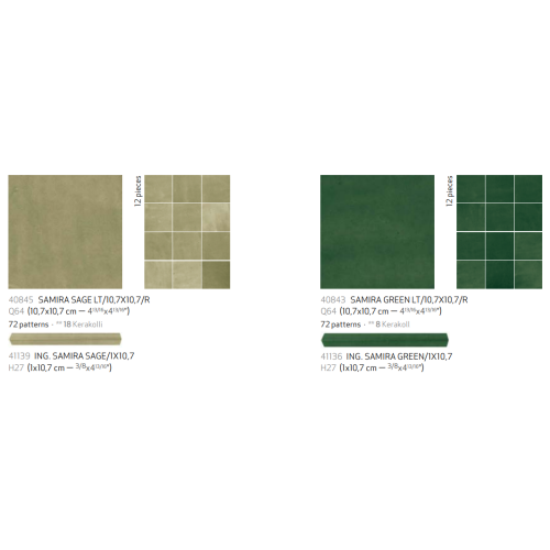 Samira es un azulejo porcelánico de la marca Harmony | Terracerámica
