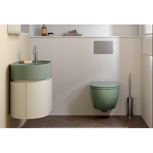 Nic Mini Living Ovalado es un lavabo sobre encimera | Terracerámica